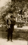 Daria and Kozma Vassilyansky at the Varna Sea Garden-c.1929